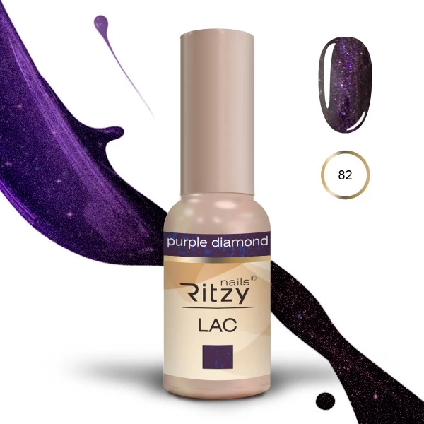 Ritzy Lac 9ml - 82 Purple Diamond