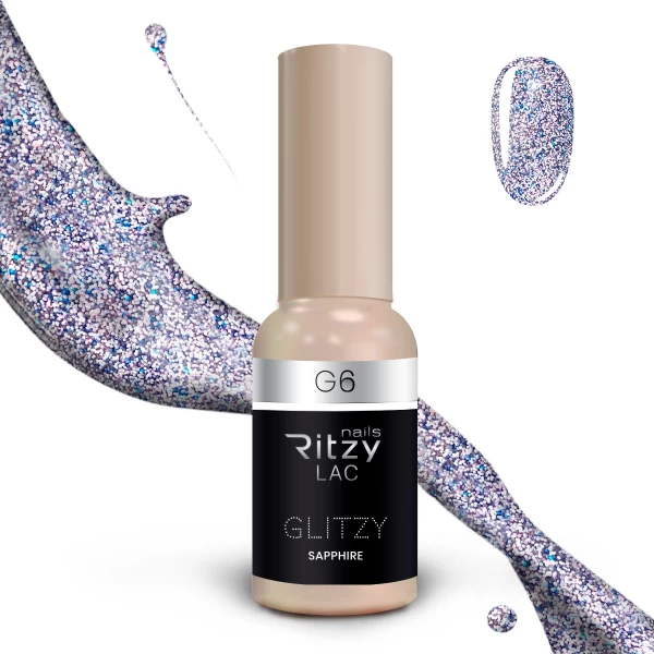 Ritzy Lac 9ml - Glitzy - Sapphire G6