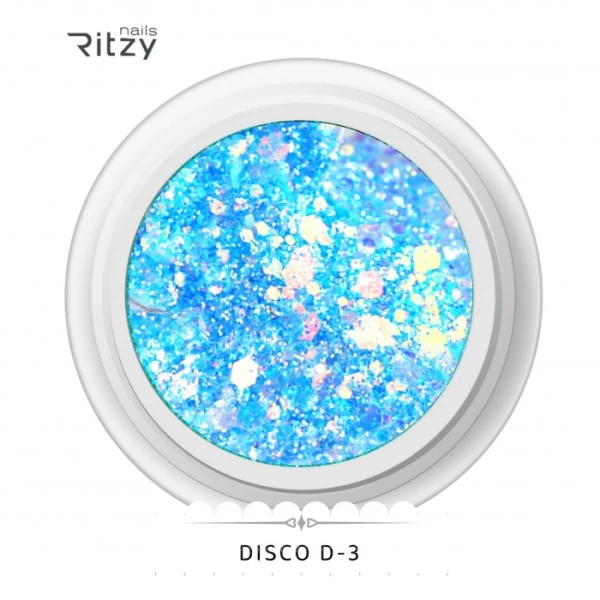 Ritzy Disco Glitter - D03