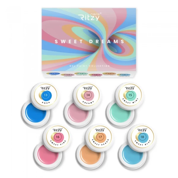 Ritzy Nails Gel Paint - Sweet Peach 17 - Image 2