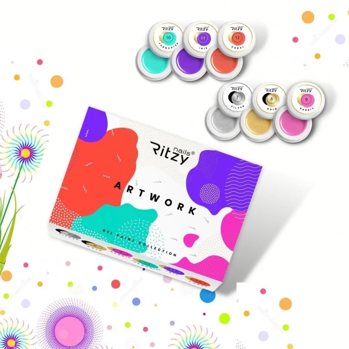 Ritzy Nails Gel Paint - Artwork Collection - Image 2