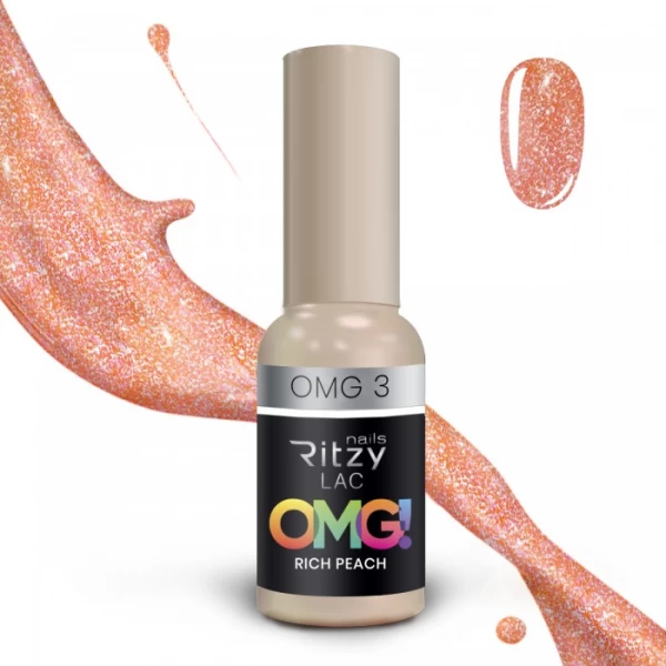 Ritzy Lac 9ml - Rich Peach OMG3