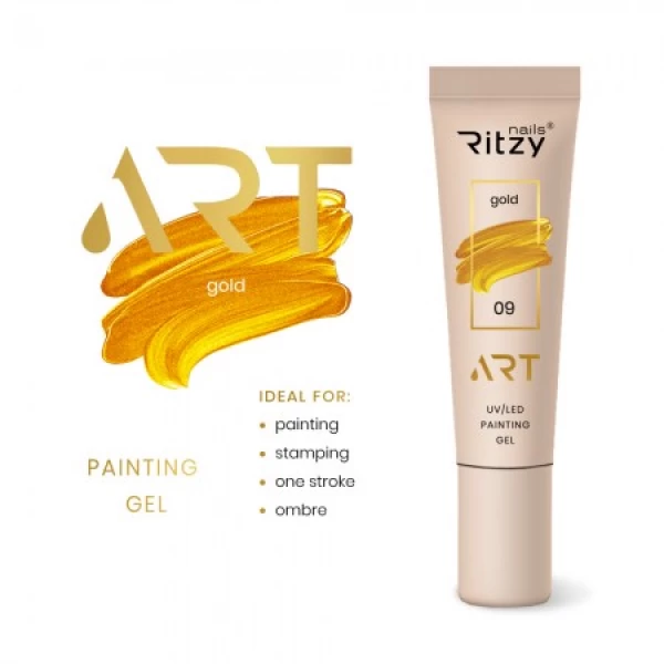Ritzy Art Gel - No.9 Gold