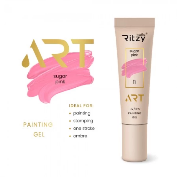 Ritzy Art Gel - No.11 Sugar Pink