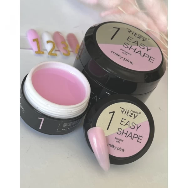 EASY SHAPE - No.01 Builder Gel Milky Pink