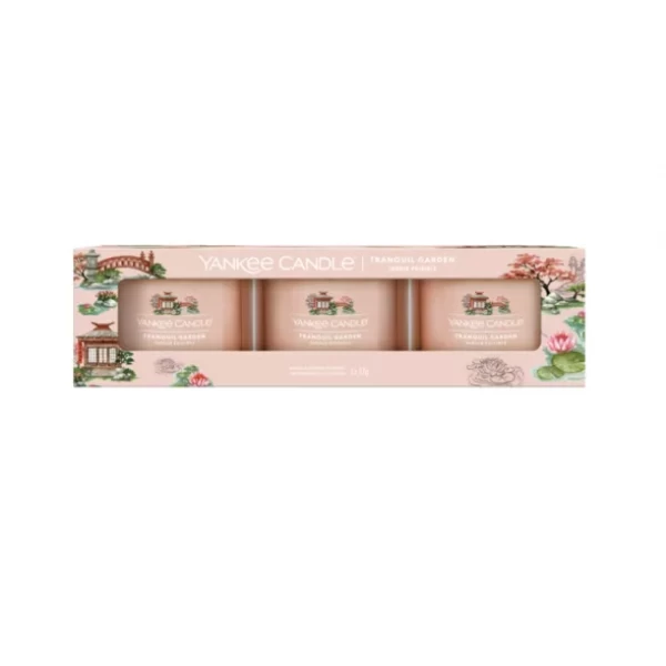 Mini Candles x3 - Tranquil Garden