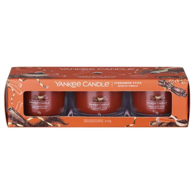 Mini Candles x3 - Cinnamon Stick