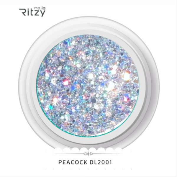 Ritzy Peacock DL2001 Glitter