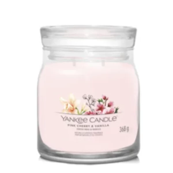 CLASSIC MED. JAR  -  Pink Cherry & Vanilla
