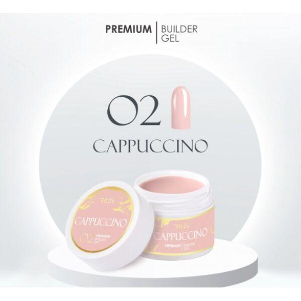 Ritzy PREMIUM builder gel CAPPUCCINO 02 45ml